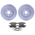 Hella Front Rotors & TRW Pro Low-Met Disc Brake Pads Kit for Mercedes X166 (2013–2019)