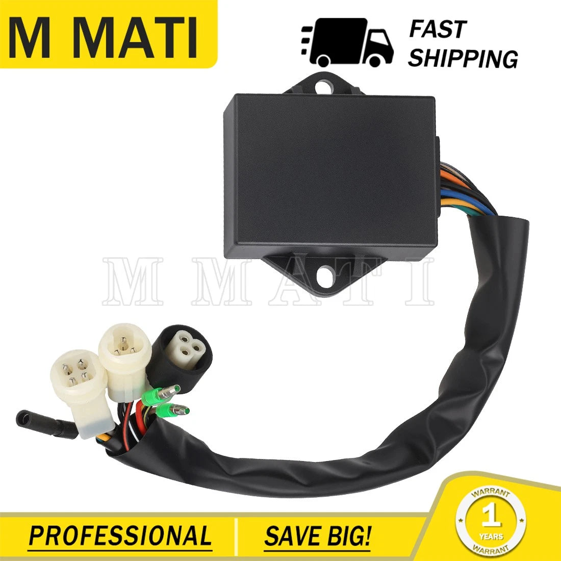 CDI Box Ignitor for Yamaha Warrior YFM350X (1987) # 1UY-20 1UY-85540-20-00