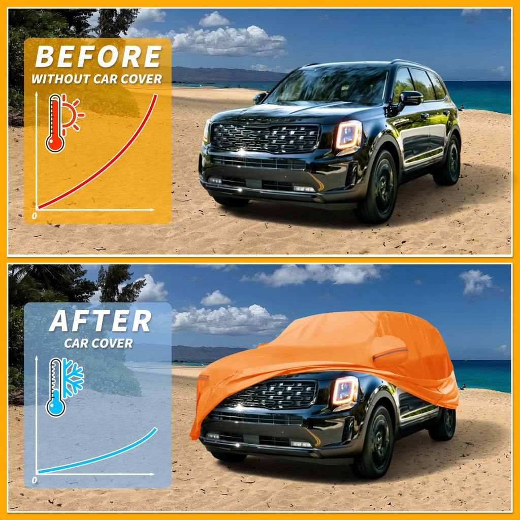 Waterproof All Weather Car Cover for Kia Telluride (2020–2023)