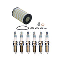 Wix Engine Oil Filter & Denso 6 Iridium Spark Plugs for W211 E350 (2003–2009)