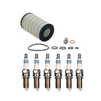 Wix Engine Oil Filter & Denso 6 Iridium Spark Plugs for W211 E350 (2003–2009)