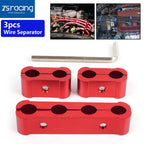 Set of 3 Spark Plug Wire Separator Clamps for Engine