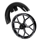 21" Front Fender Wheel Rim & Single Disc Wheel Hub for Harley Touring (2008–2013)