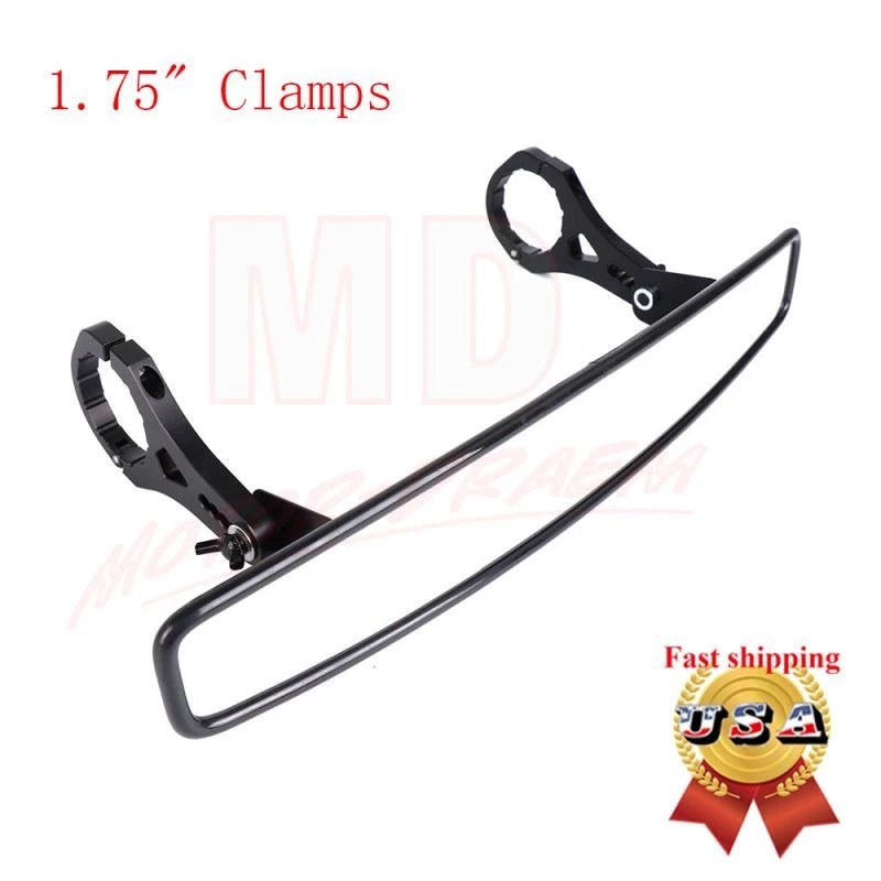 1.75" Clamp Rear View Race Mirrors for Polaris RZR800 XP900 XP1000 (2010–2023)