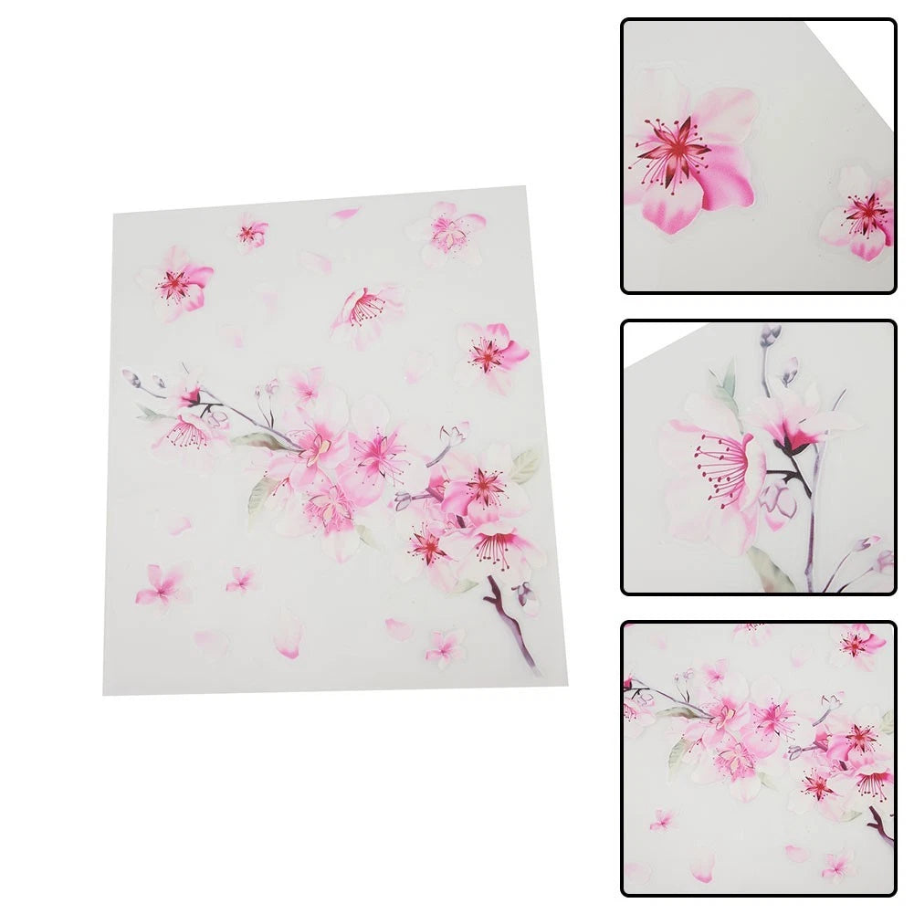 Pink Vinyl Car Decal for All Models (Cherry Blossom Design)
