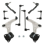 Set of 8 Front Lower Control Arms and Sway Bars for Ford Fusion Lincoln MKZ (2013–2016)