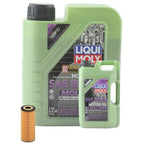 6L Engine Oil Change Kit 5W-40 for Audi A4 - Liqui Moly, Hengst