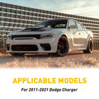 6X Car Pillar Trim Post Covers for Dodge Charger (2011–2021)