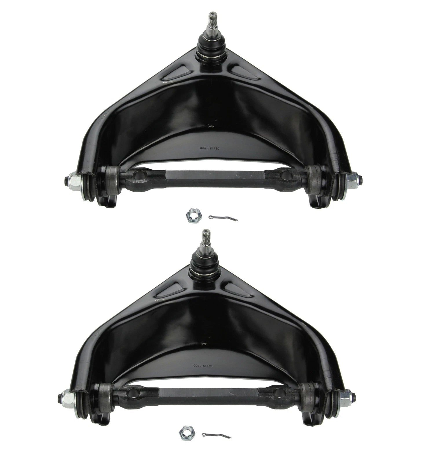 Set of 2 Front Upper Control Arm Ball Joint Assemblies for Dodge Ram 1500 (2002–2008)