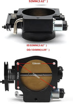 Throttle Body + TPS IAC Sensor for LSX LS LS1 LS2 LS7 (1997–2023)