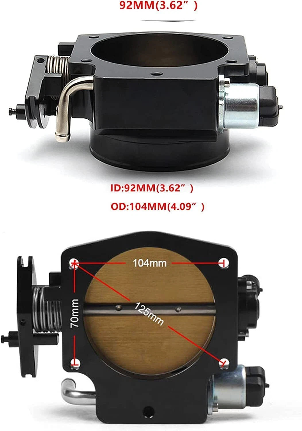 Throttle Body + TPS IAC Sensor for LSX LS LS1 LS2 LS7 (1997–2023)