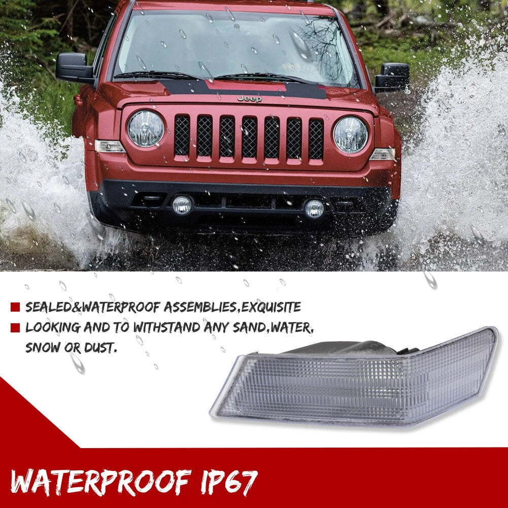 Turn Signal Directional Lamp Pair for Jeep Patriot (2007–2017)