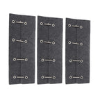 Set of 3 RV Step Covers for Camper (Wrap Around, Gray)