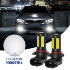 AUXITO 9006 LED Fog Light Bulbs for Driving Lamp DRL (6000K White)