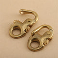 Lightweight Brass Snap Shackle for Secure Attachment (42g)