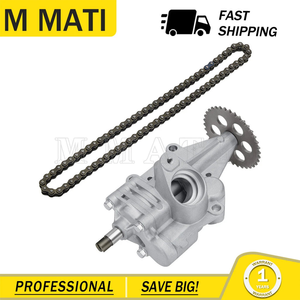 Oil Pump & Chain for Polaris RZR XP 1000, General 1000 (2017–2025)