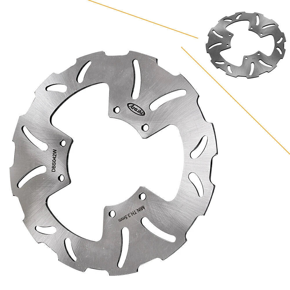 Front Left Brake Disc Rotor for Yamaha TW125 TW225 SEROW 225 TRICKER 250