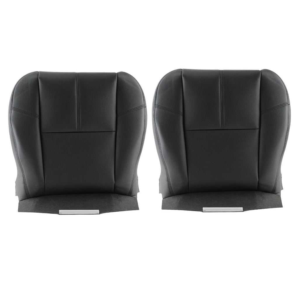 Set of 2 Front Left & Right Seat Covers for Chevy Suburban 1500/2500 HD/3500 (2007–2013) Black