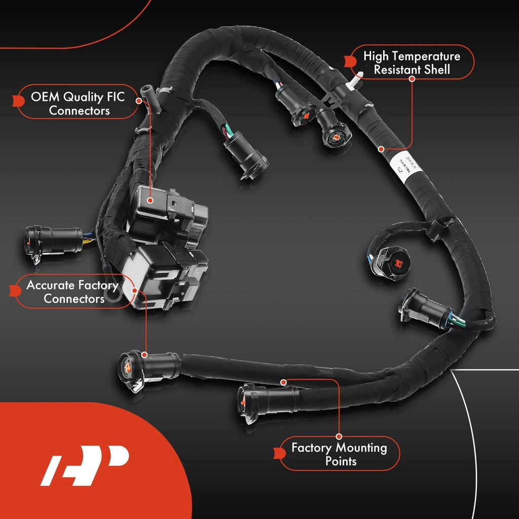 Fuel Injector Wiring Harness for Ford F-250 F-350 F-450 (2005–2010)