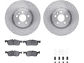 Front Brake Pad and Rotor Kit for Jaguar E-Pace (2018–2019) MB918QJ