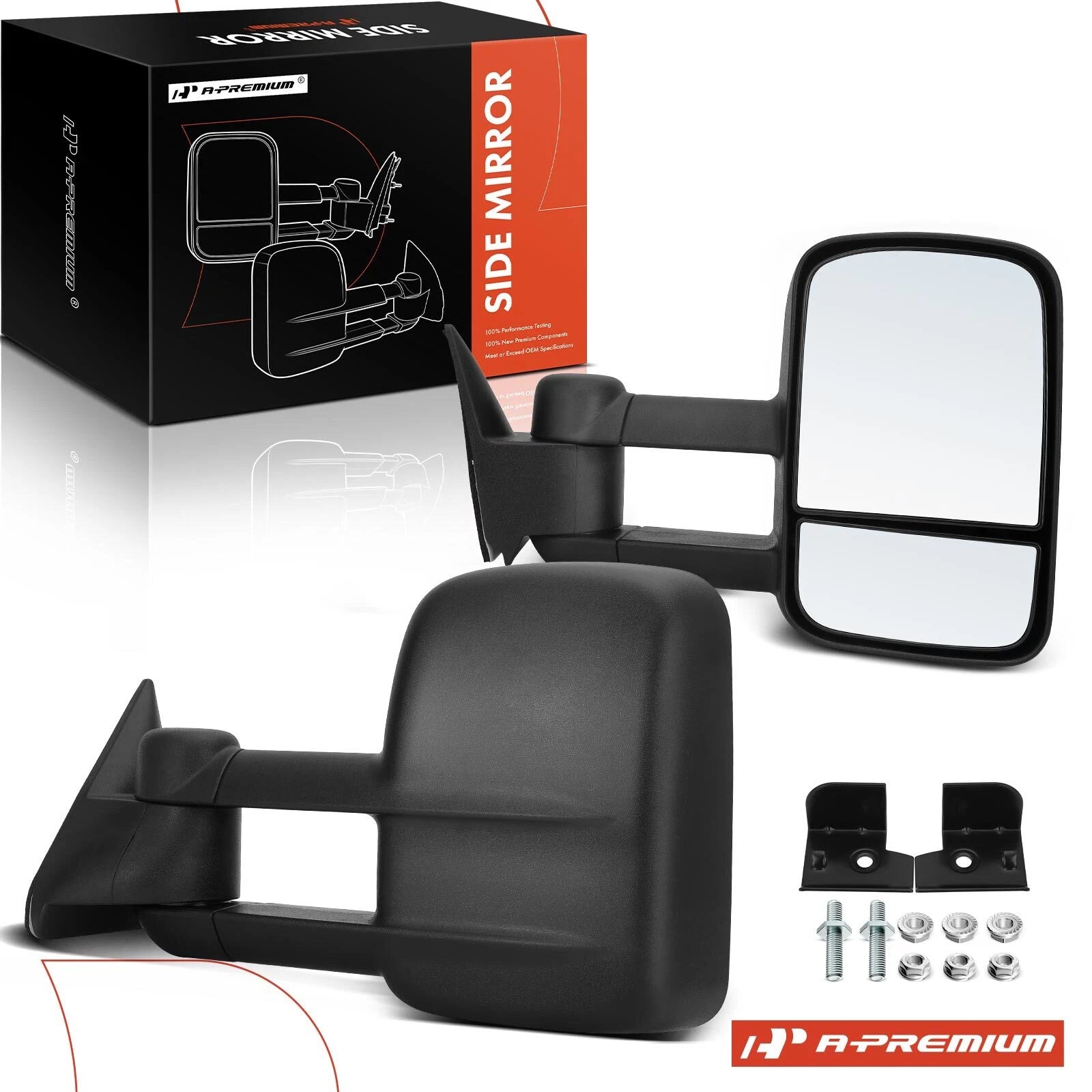 Manual Towing Mirrors for Chevy Tahoe (1995–2000)