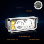 LED Turn Signal Projector Headlights for Kenworth W900/Western Star 4800 (1981–2019)