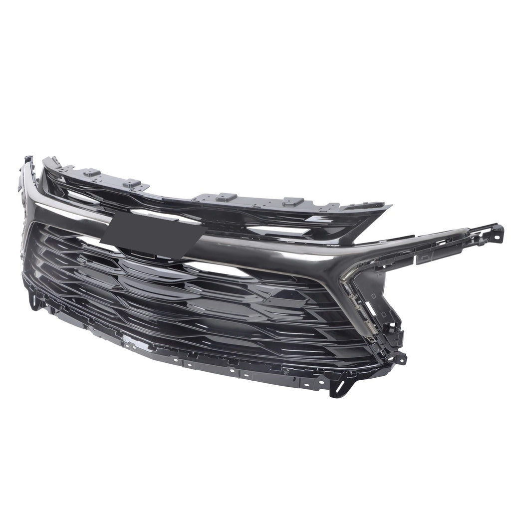 Front Bumper Grille for Chevy Blazer RS (2023-2025) Chrome Black