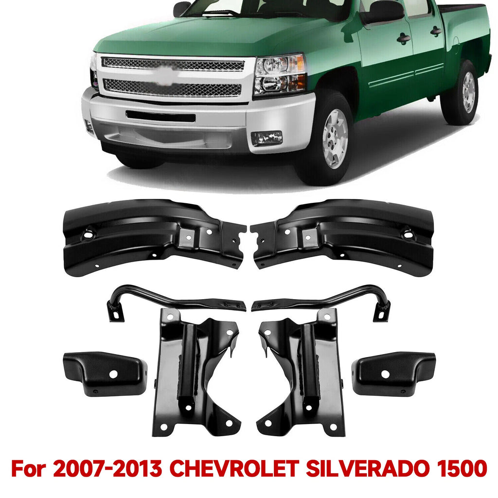 Front Bumper Brace Bracket for Chevy Silverado 1500 (2007–2013) GM1066180 GM1067180