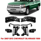 Front Bumper Brace Bracket for Chevy Silverado 1500 (2007–2013) GM1066180 GM1067180