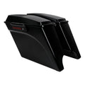 5" Stretched Saddlebag Speaker Lids & Bracket for Harley Fatboy (1984–2017)