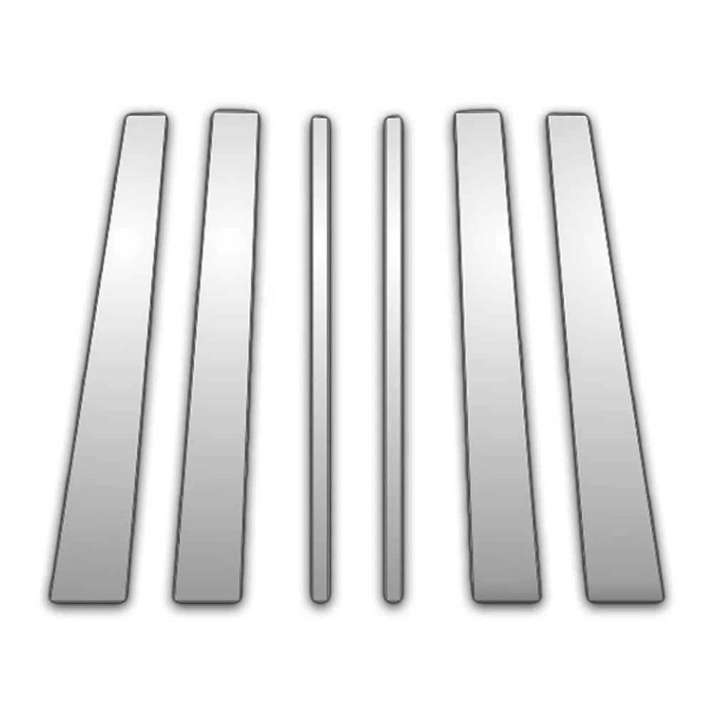6Pc Chrome Pillar Post Covers for Ford Expedition (1997–2016)