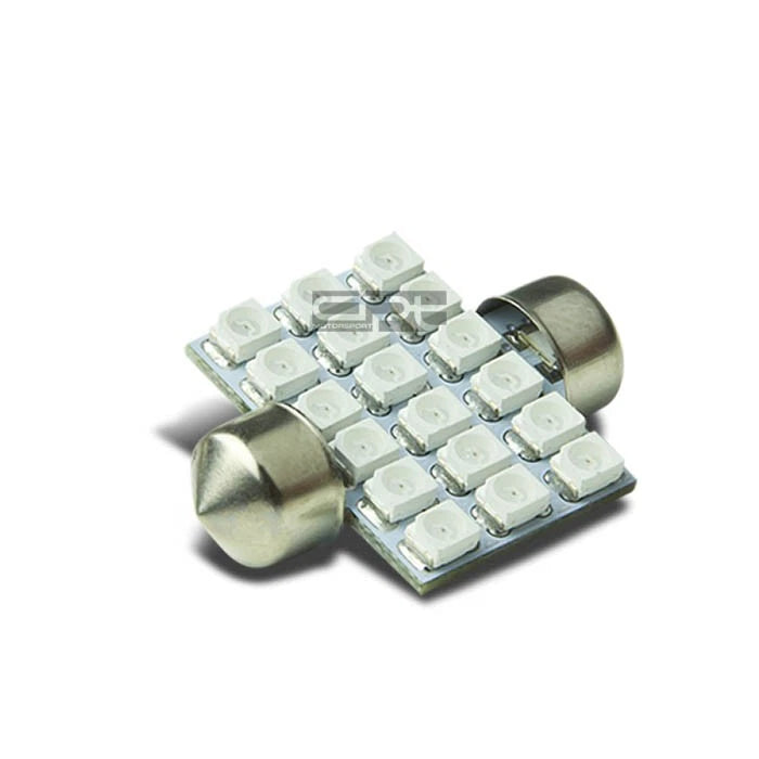 Set of 2 LED Dome/Map Light Bulbs for Universal 31mm (SMD 3528 5050)