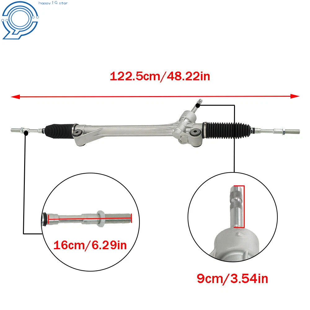 Power Steering Rack and Pinion Assembly for Toyota Sienna (2011–2020)