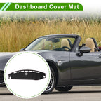 Dashboard Cover for Mazda MX-5 NC (2005–2015) Faux Leather Black Red