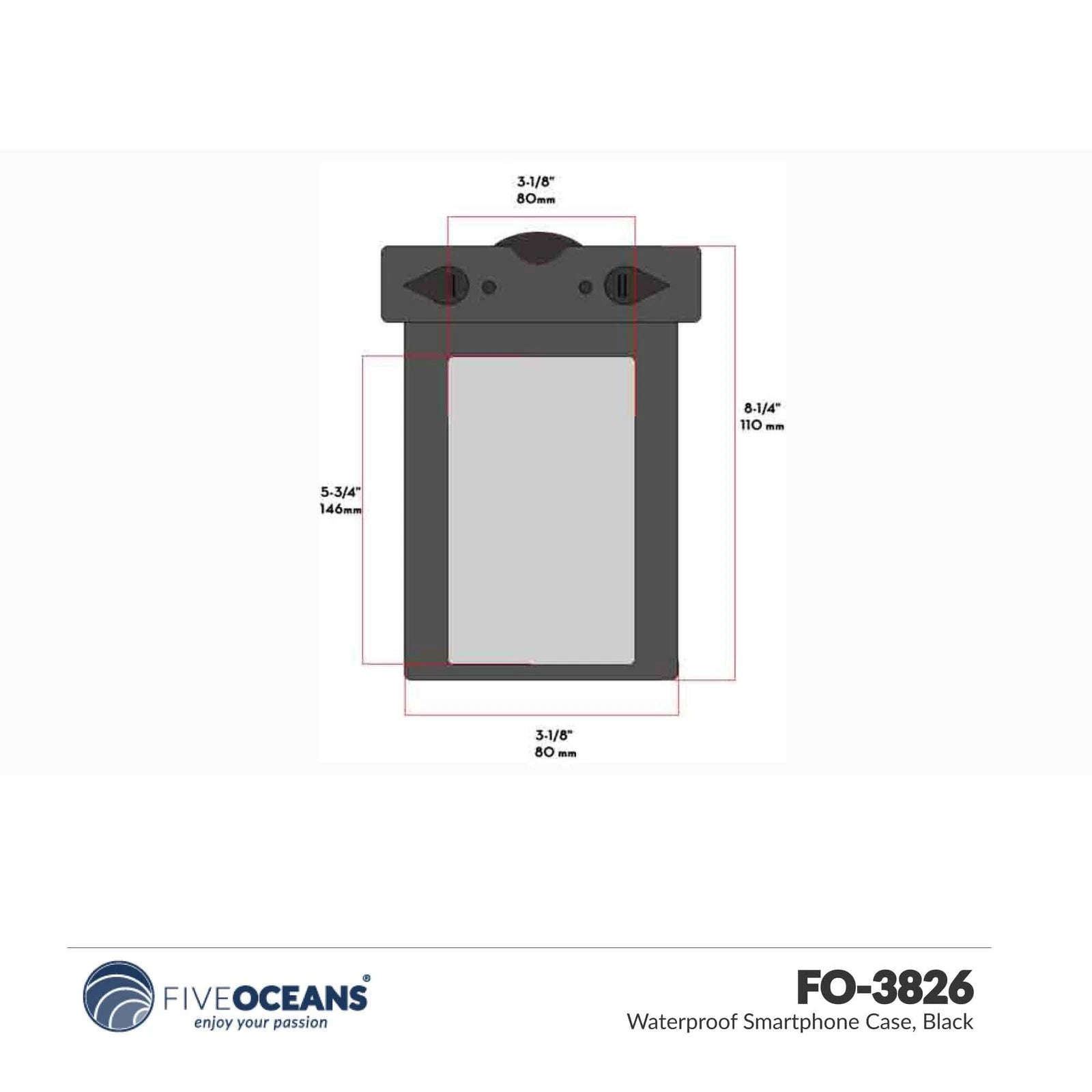 Universal Waterproof Smartphone Case for (FO3826)