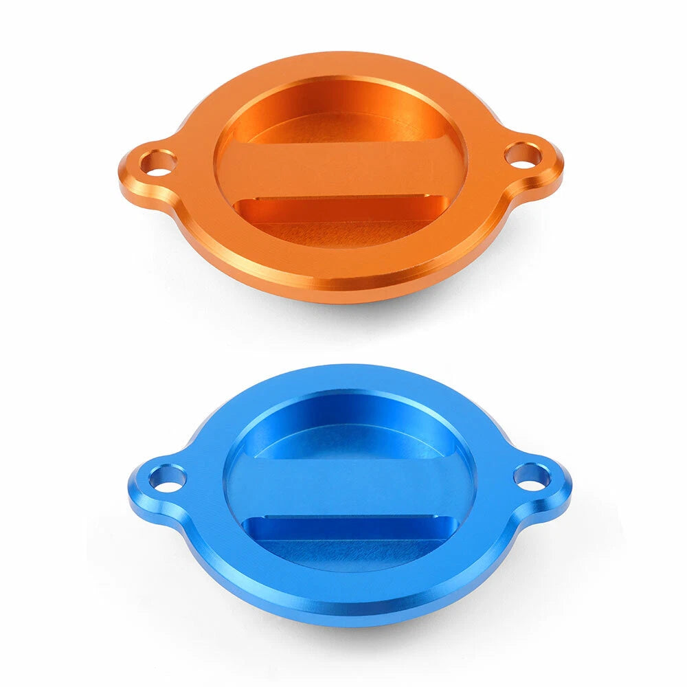 CNC Oil Filter Cover Cap for KTM 450 XCW/SXF/XCF 500 EXC Duke 125/200/390 (2013–2015)