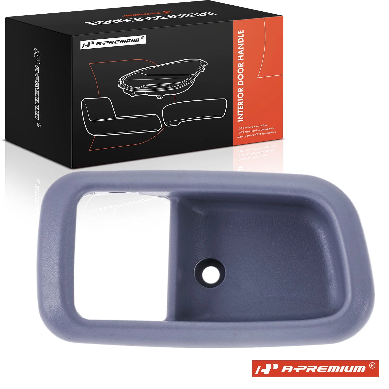Front Right Plastic Interior Door Handle for Toyota Tundra (2000-2006)