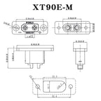 XT90H XT90E Connectors for Chargers and Controllers
