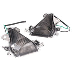 Smoke Front Turn Signal Light Lens Cover for Kawasaki Ninja ZX-10R (2004-2005)