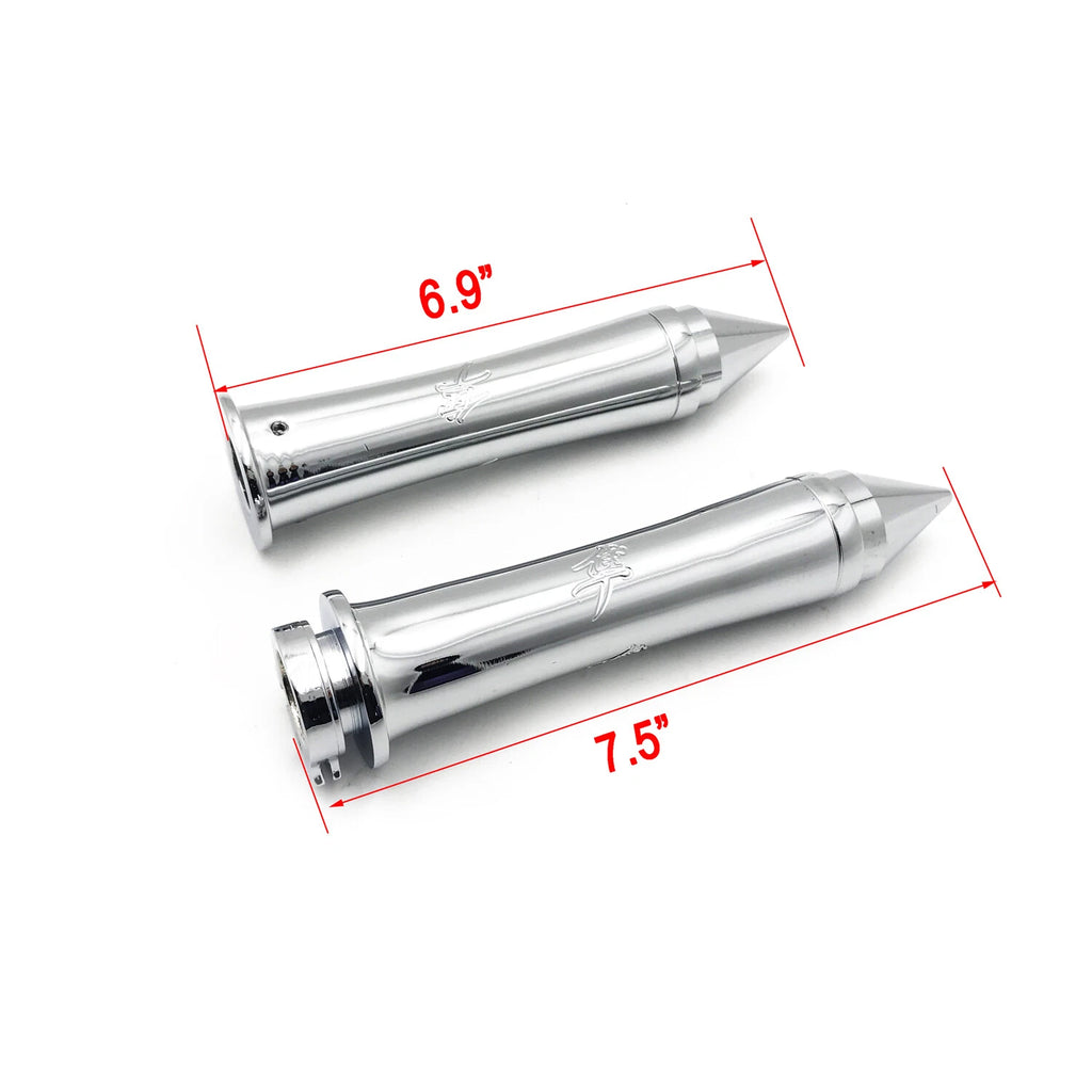 Custom Kanji Hand Grips for Suzuki Hayabusa GSX-R1300 (1999–2012)