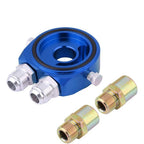 Oil Filter Sandwich Adapter Kit AN10 for Car Oil Cooler Plate