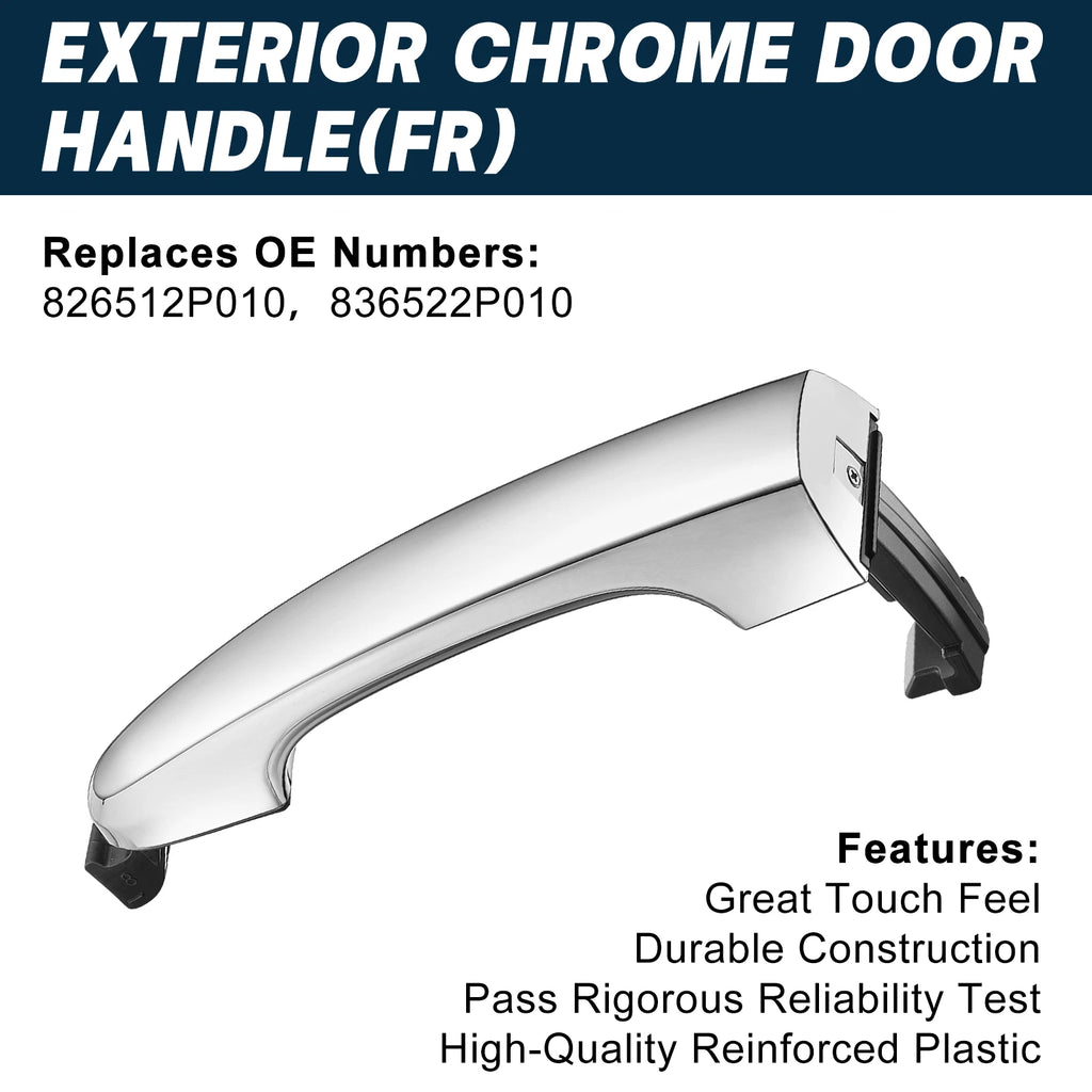 Exterior Outside Door Handle Rear Left for Kia Sorento (2011-2015)