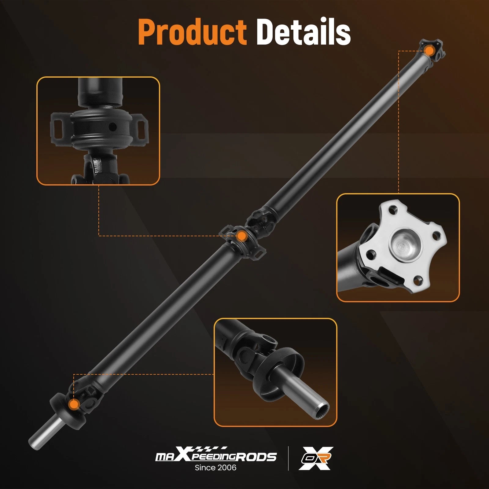 Rear Drive Shaft Assembly for Toyota Tacoma RWD (2005–2015)