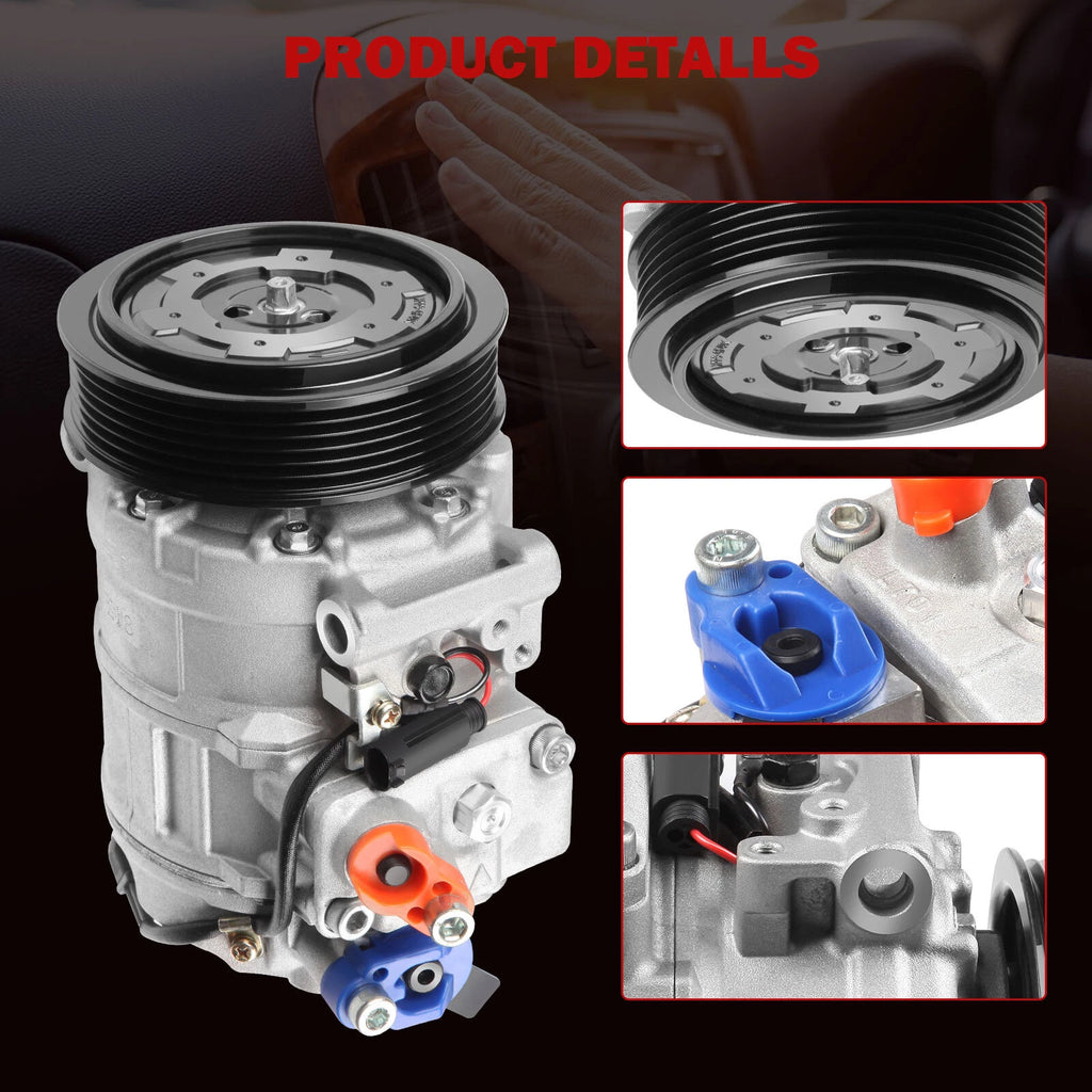 A/C Compressor for Mercedes-Benz E350 C320 C240 CLK350 CL500 (2003–2009)