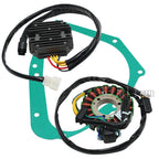 Stator Coil + Regulator Rectifier + Gasket for Suzuki DR200SE (1995–2013) DR125SE (1994–2002)