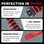 Complete Shock Struts Assembly for Toyota Camry Lexus ES300 (1997–2006)