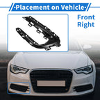 1 Pc Fog Light Grill for Buick Lacrosse (2019) No. 84158998 Black