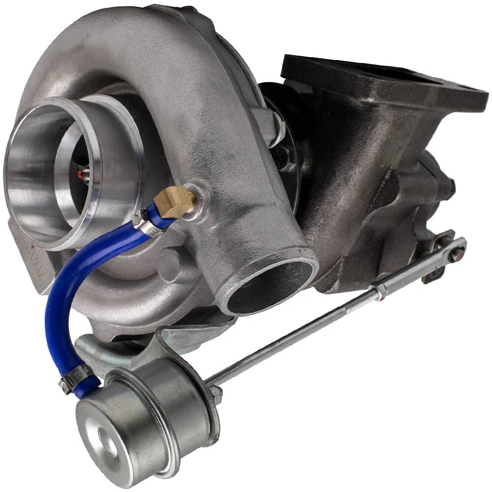 T04E Turbo Kit .63 A/R 74.2 + 27x7x2.5 Intercooler for Universal