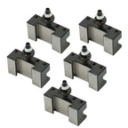 Set of 5 Quick Change Lathe Tool Post Holders for OXA 250 (YYYY–YYYY)