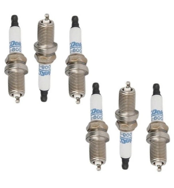 Set of 8 Spark Plugs for Chevrolet Tracker 2.5L V6 (2001–2004)